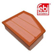 Febi 109217 Air Filter Premium High Performance Fits Seat Ibiza 2010 - 2015
