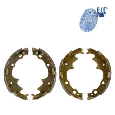 Blueprint ADA104106 Brake Shoes Rear Axle Premium Fits Jeep Cherokee 1990 - 1996