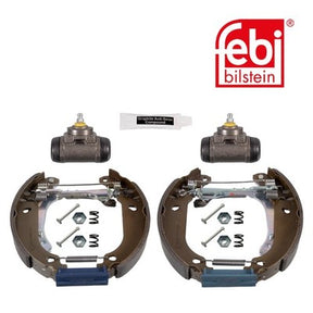 Febi 37500 Brake Shoe Set Manual Rear Fits Peugeot 206 1999 - 2003