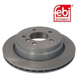 Febi 24475 Brake Disc Rear High Performance Fits BMW 3 Series 2008 - 2011