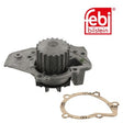 Febi 09257 Water Pump Cast Aluminium Standard Fits Peugeot 306 1993 - 2001