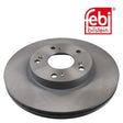 Febi 108474 Brake Disc Front High Performance Fits Honda CR-V 2001 - 2007