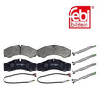 Febi 116193 Brake Pad Set Front Fits Renault Trucks Mascott 2004 - 2010