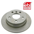 Febi 24750 Brake Disc Rear Premium Fits Mercedes-Benz A-Class 2004 - 2012