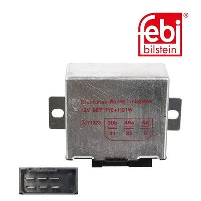 Febi 38077 Turn Indicator Relay Front Axle Premium Fits Volvo V40 1999 - 2000