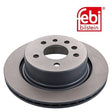 Febi 44045 Brake Disc Rear High Performance Fits Vauxhall Omega 1998 - 2001