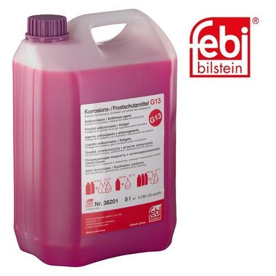 Febi 38201 Antifreeze 5 Litre High Performance Durable Fits Audi Q3 2013 - 2018