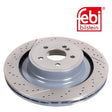 Febi 44084 Brake Disc Rear Premium Fits Mercedes-Benz E-Class 2011 - 2016