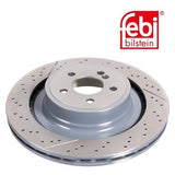 Febi 44084 Brake Disc Rear Premium Fits Mercedes-Benz E-Class 2011 - 2016