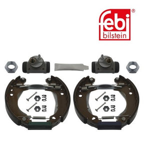 Febi 37484 Brake Shoe Set Rear High Performance Fits Citroen Saxo 1996 - 2003