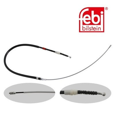 Febi 30727 Premium Brake Cable Left Rear Right Fits Seat Toledo 2006-2009