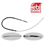 Febi 30727 Premium Brake Cable Left Rear Right Fits Seat Toledo 2006-2009
