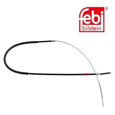Febi 36674 Premium Brake Cable Rear Right Durable Fits BMW 5 Series 1998-2000