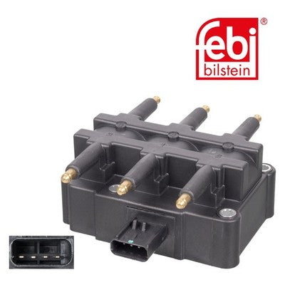 Febi 106149 Ignition Coil Premium High Quality Fits Chrysler Voyager 2000 - 2008