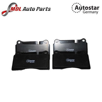 AutoStar Ceramic Front Brake Pads 8J0698151HCR for Audi A3, TT & VW Touareg