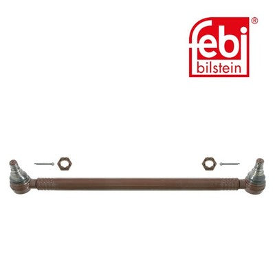 Febi 24167 Tie Rod Front Axle With Crown Nut Premium Grade High Performance