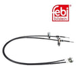 Febi 101817 Premium Brake Cable Left Rear Right Fits Ford Focus 1999-2004