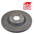 Febi 107727 Brake Disc Front Axle Premium Fits BMW 2 Series 2013 - 2019