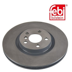 Febi 107727 Brake Disc Front Axle Premium Fits BMW 2 Series 2013 - 2019
