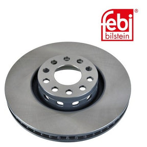 Febi 18656 Brake Disc Front Axle Premium Fits Audi A8 1998 - 2002