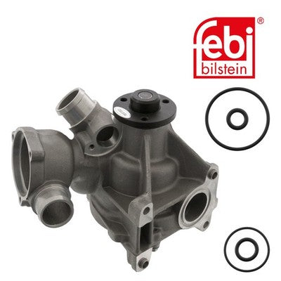 Febi 05357 Water Pump Cast Aluminium Premium Fits Mercedes-Benz 190 1986 - 1989
