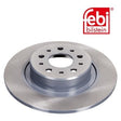 Febi 43850 Brake Disc Rear High Performance Fits Alfa Romeo GT 2006 - 2010