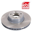 Febi 105721 Brake Disc Front Axle Premium Fits BMW 3 Series 2013 - 2019