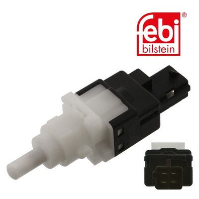 Febi 37579 Brake Light Switch Auto Black Electric Fits Alfa Romeo 166 1998 - 00