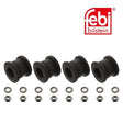 Febi 08683 Anti Roll Bar Bush Kit Rubber Front Fits Mercedes-Benz 190 1982 - 84
