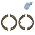 Blueprint ADBP410044 Brake Shoes Rear Axle Premium Fits Audi Q7 2011 - 2015