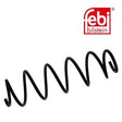Febi 39711 Coil Spring Premium High Performance Fits Fiat Stilo 2002 - 2006