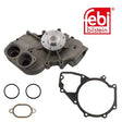 Febi 102211 Water Pump Grey Cast Iron With Gasket And Seal High Performance