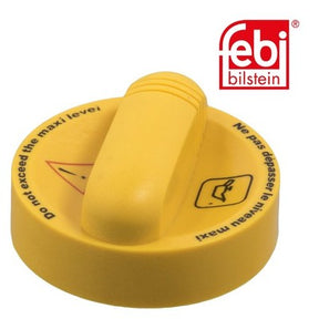 Febi 22121 Oil Filler Cap Yellow Premium Fits Dacia Duster 2013 - 2018