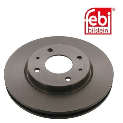 Febi 28441 Brake Disc Front Fits Mitsubishi Galant / Aspire 1999 - 2000