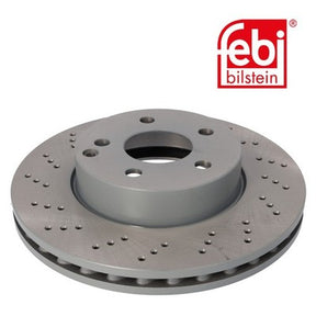 Febi 30552 Brake Disc Front Premium Fits Mercedes-Benz C-Class 2009 - 2014