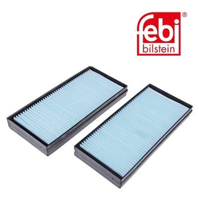 Febi 24569 Cabin Filter Set Premium High Performance Fits Kia Rio 2008 - 2011