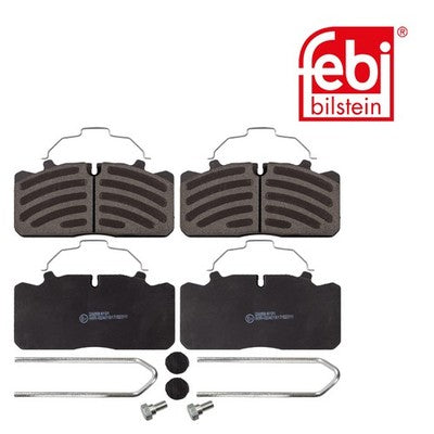 Febi 16564 Brake Pad Set Rear Axle Front Axle Premium Grade High Performance