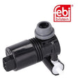 Febi 109274 Windscreen Washer Pump Standard Premium For Nissan Note 2010 - 2012