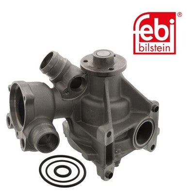 Febi 09108 Water Pump Cast Aluminium Premium Fits Mercedes-Benz 124 1989 - 1992