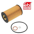 Febi 176089 Oil Filter With Gasket And Seal Premium Grade High Performance