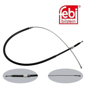 Febi 36347 Premium Brake Cable Left Rear Right Fits VW Touran 2003-2007