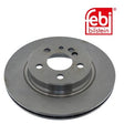 Febi 08130 Brake Disc Standard Premium Fits Mercedes-Benz S-Class 1998 - 2003
