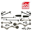 Febi 46285 Control Arm Kit Front Left Right Aluminium Fits BMW 3 Series 07 - 12