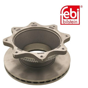 Febi 26961 Brake Disc Rear Axle With ABS Sensor Ring Premium High Performance