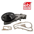 Febi 09018 Water Pump Cast Aluminium Standard Fits Renault Clio 1996 - 1996