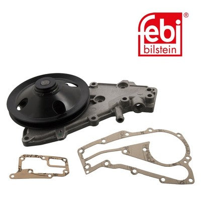 Febi 09018 Water Pump Cast Aluminium Standard Fits Renault Clio 1996 - 1996