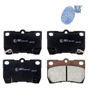 Blueprint ADT342156 Brake Pad Set Rear Axle Premium Fits Lexus GS 2005 - 2011