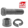 Febi 06287 Wheel Stud Steel Standard Premium Fits BMW 5 Series 2003 - 2010