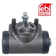 Febi 102649 Wheel Cylinder Grey Cast Iron Fits Land Rover Defender 1998 - 2016