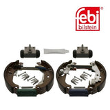Febi 38745 Brake Shoe Set Rear High Performance Fits Fiat Punto 1999 - 2010